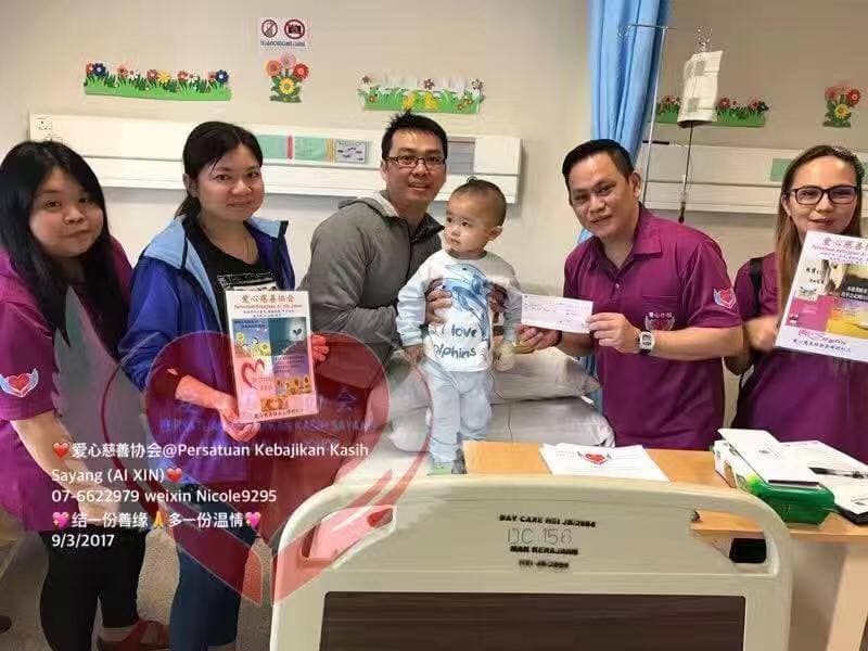 Dato' Fam Chee Way community service and donation drive Malaysia