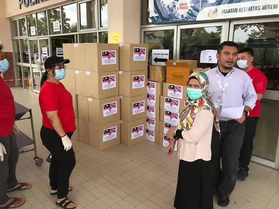 Datuk Fam Chee Way at Malaysian Youth Sports Chamber Club charity event